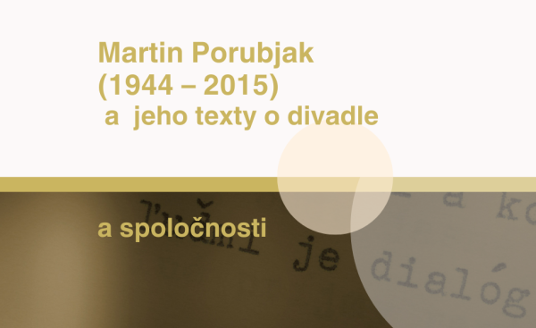 Spomienka na Martina Porubjaka a prezentácia publikácie už 22. apríla 