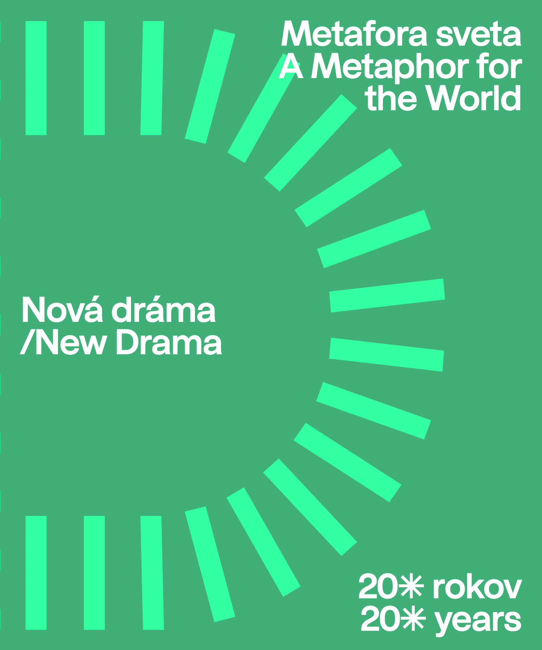 FESTIVAL NOVÁ DRÁMA/NEW DRAMA. METAFORA SVETA. DVADSAŤ ROKOV