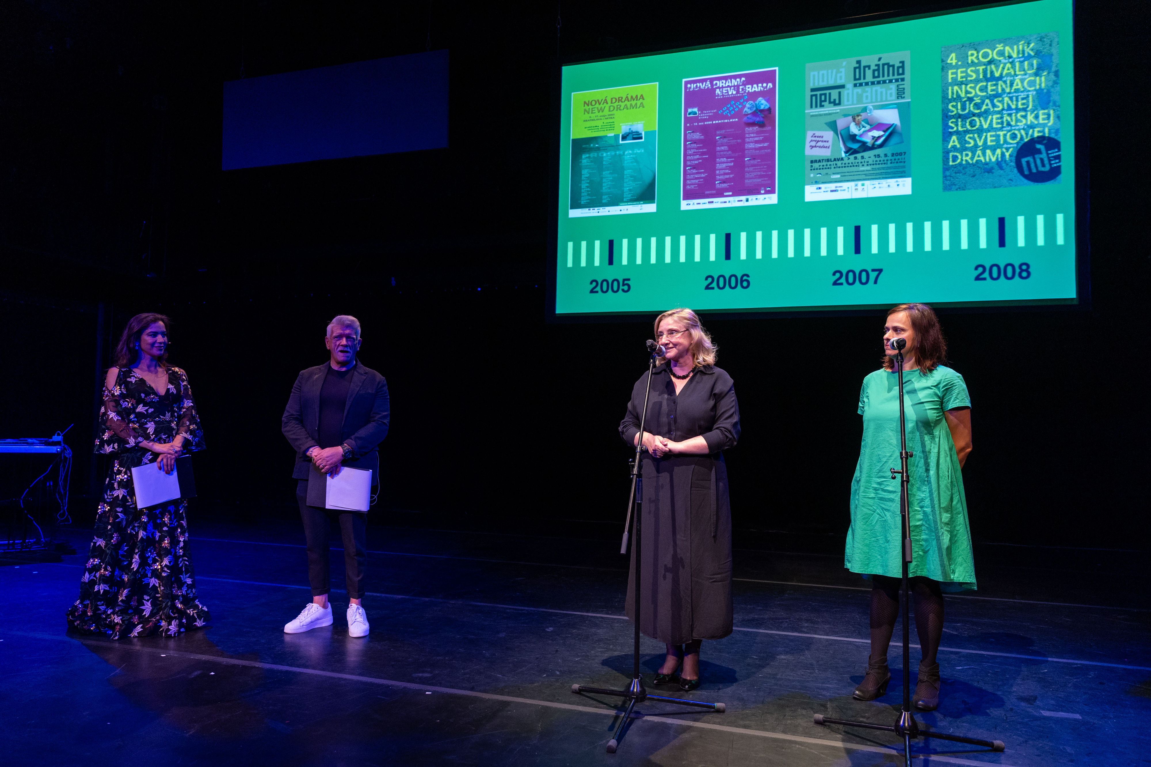 Galavečer festivalu Nová dráma/New Drama 2024, foto Tibor Géci