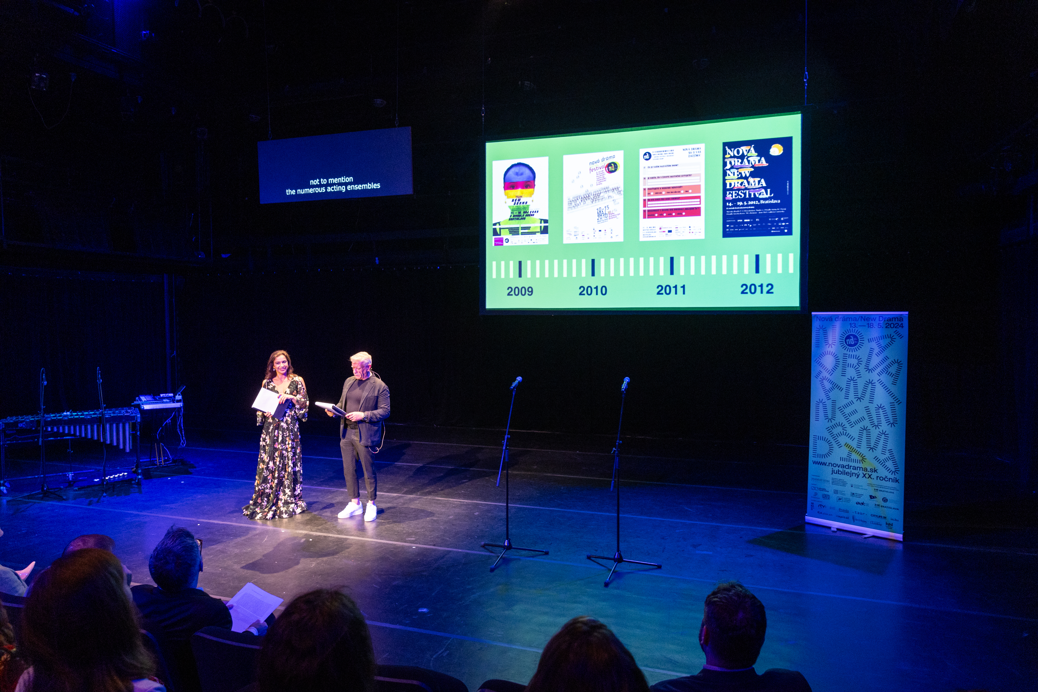 Galavečer festivalu Nová dráma/New Drama 2024, foto Tibor Géci