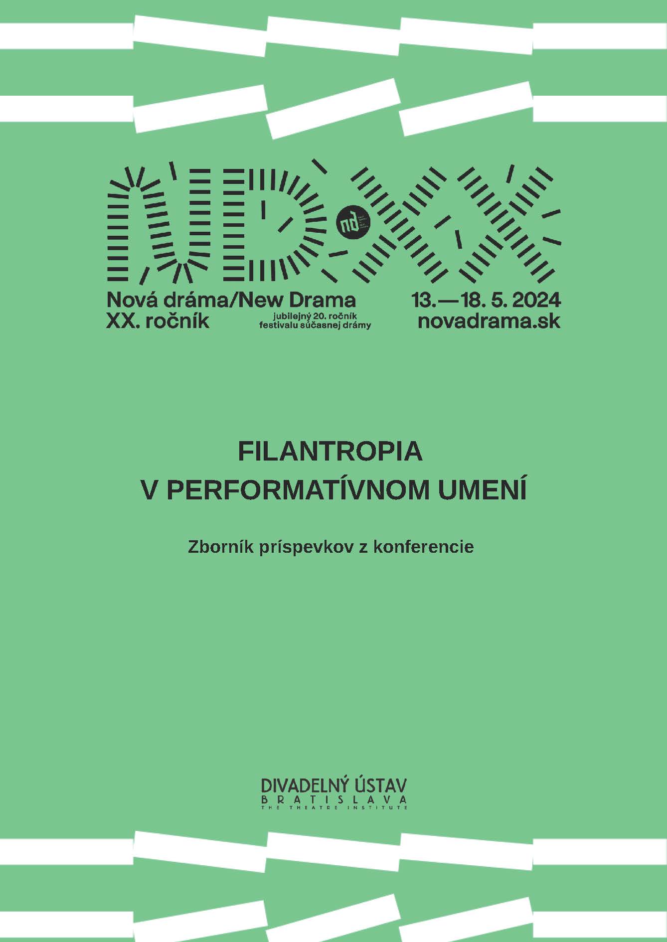 FILANTROPIA V PERFORMATÍVNOM UMENÍ