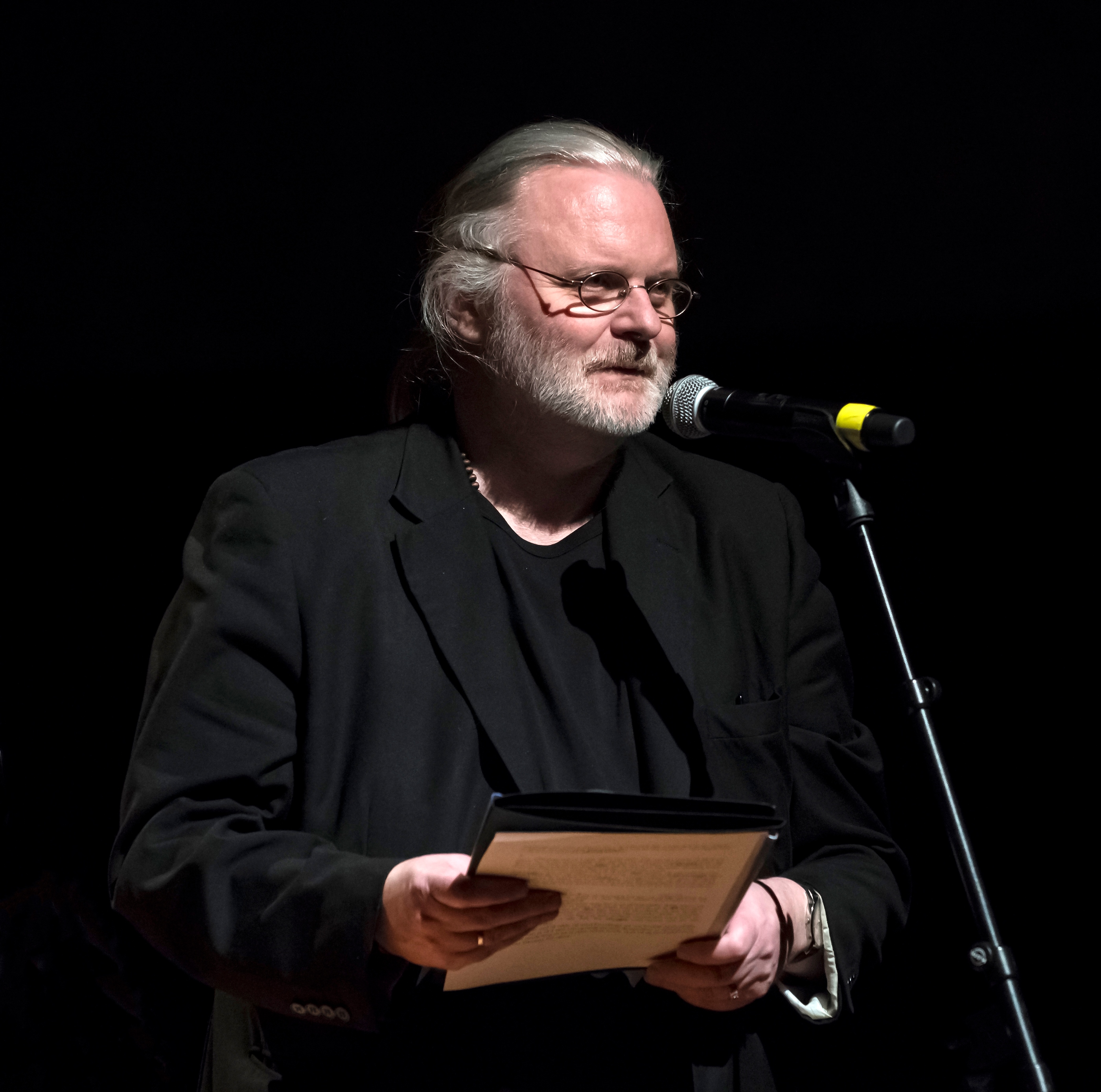 Jon Fosse na festivale NOVÁ DRÁMA/NEW DRAMA v roku 2017