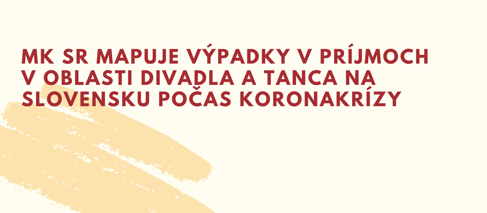 mapovanie vypadkov v prijmoch divadla