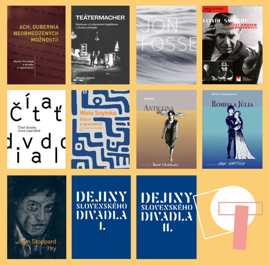 Najpredávanejšie publikácie Divadelného ústavu