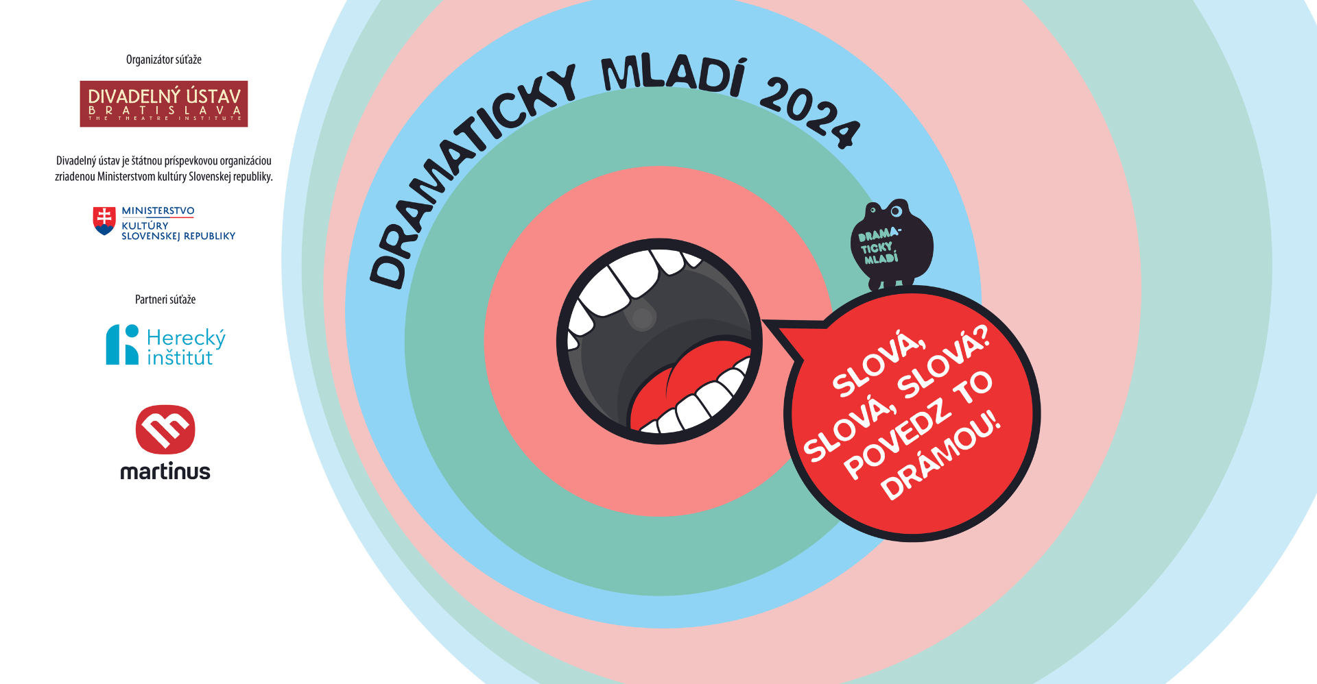 Vizuál Dramaticky mladí 2024