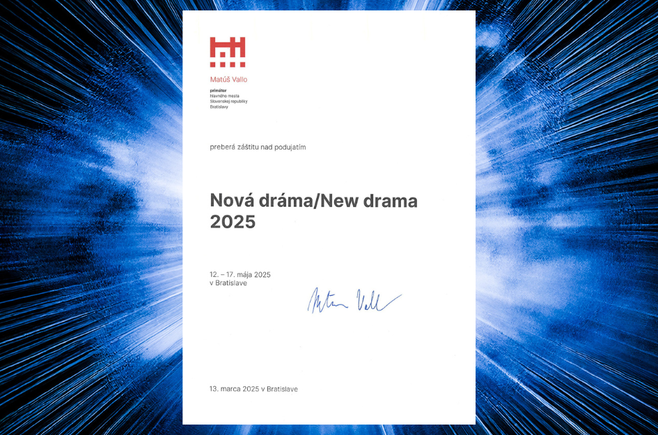 Záštita nad festivalom Nová dráma