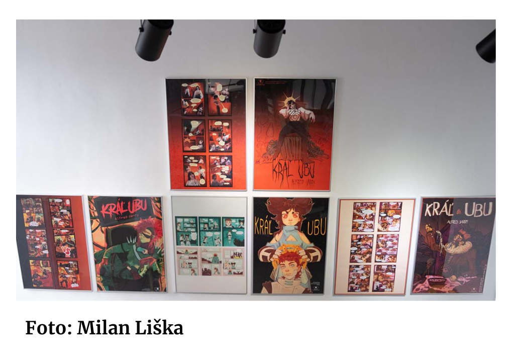 Klasika v grafickom románe, foto Milan Liška