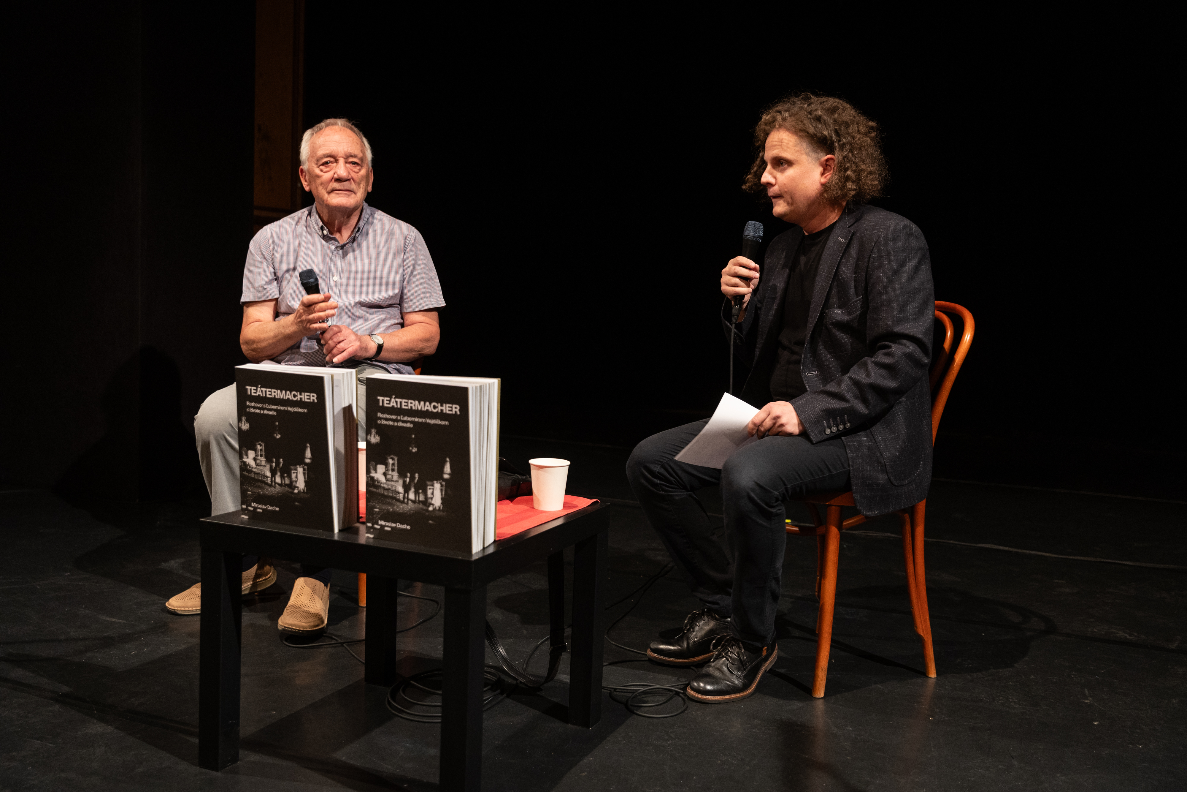 Prezentácia publikácie Teátermacher, foto Tibor Géci