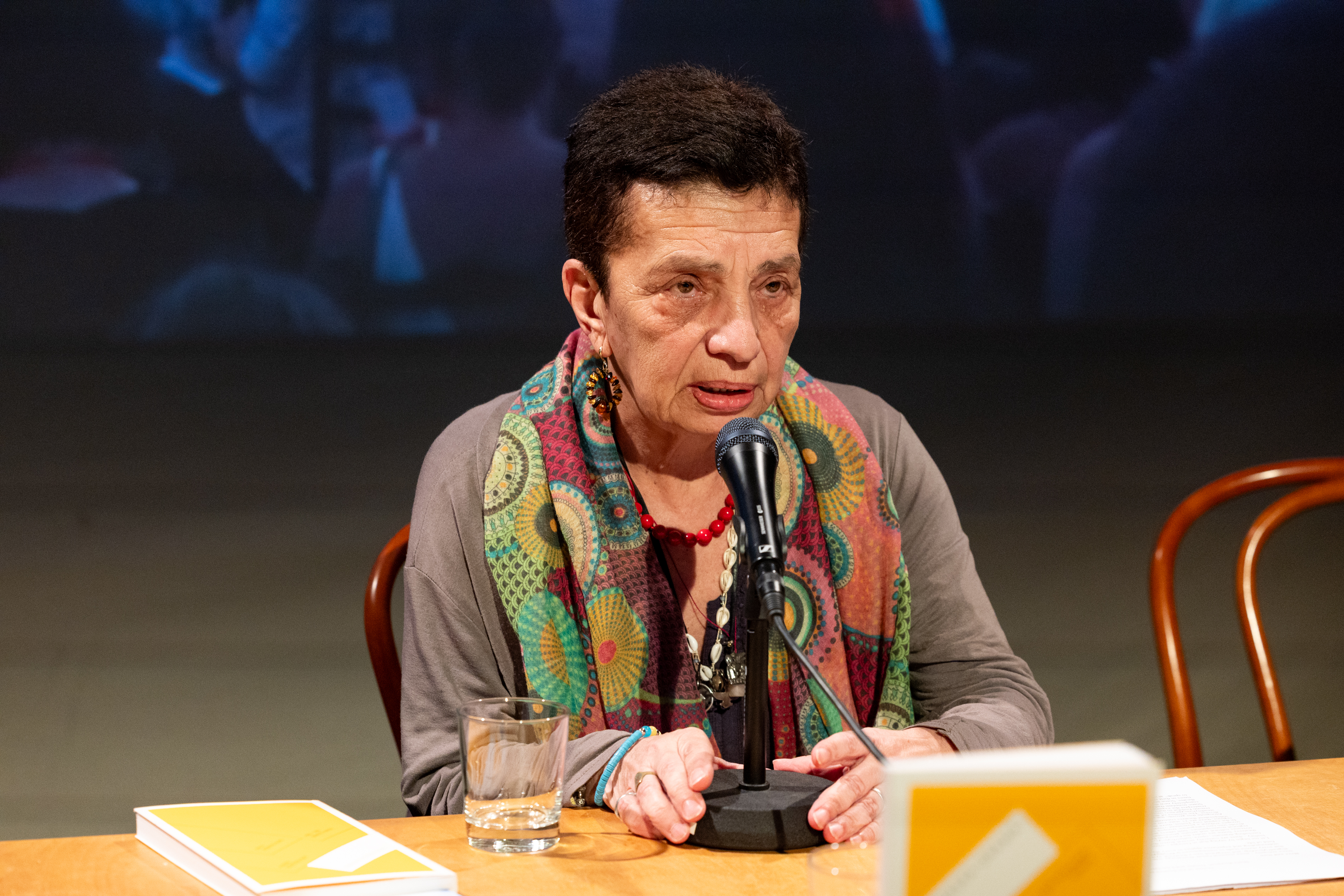 Lela Očiauri na festivale Nová dráma/New Drama 2025, foto: Tibor Géci