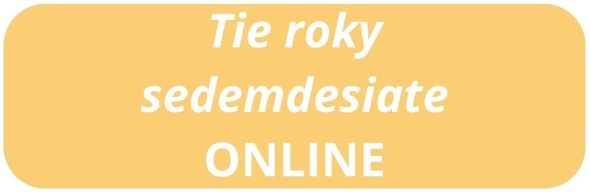 Záznam diskusie Tie roky sedemdesiate