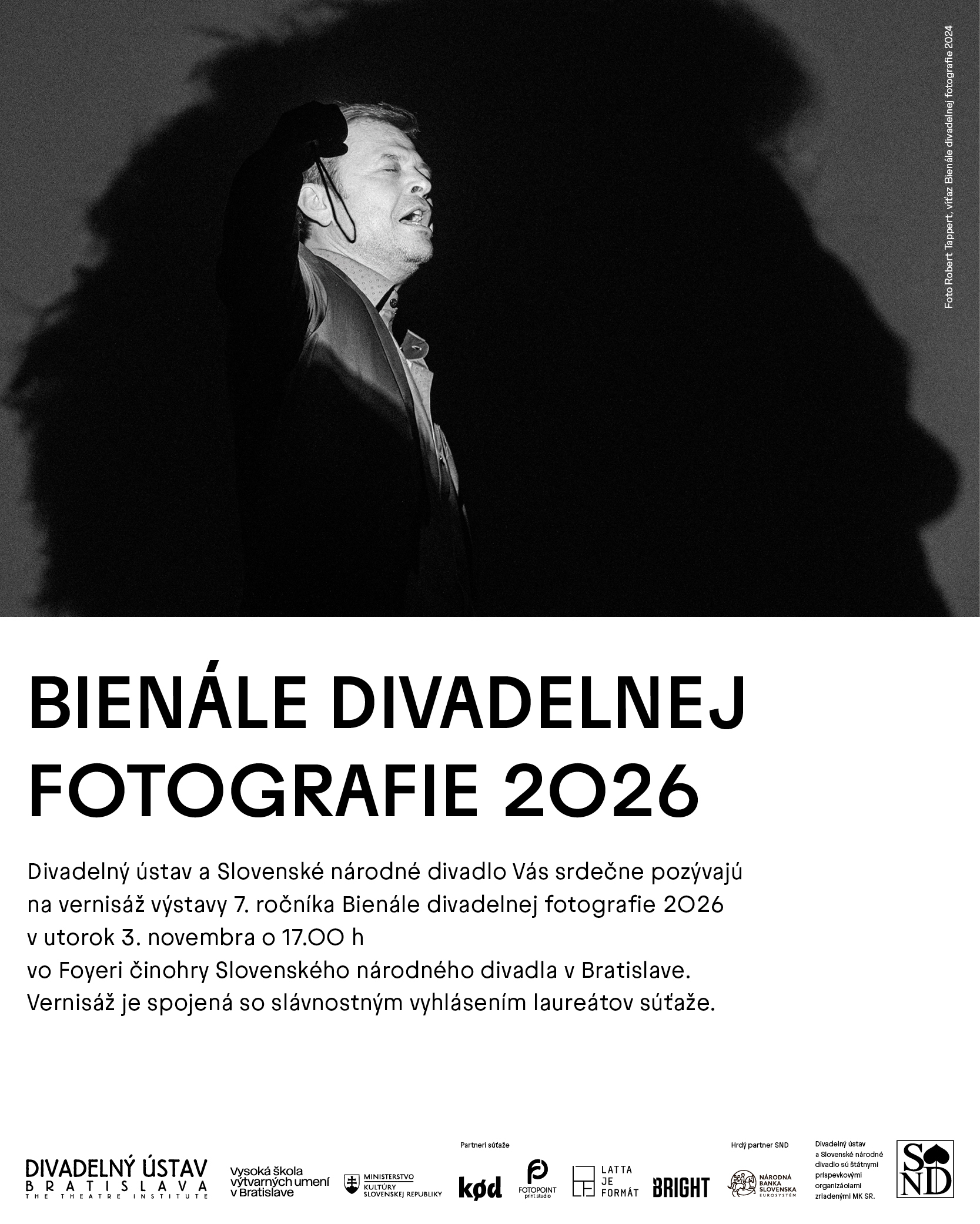 Bienále divadelnej fotografie 2026