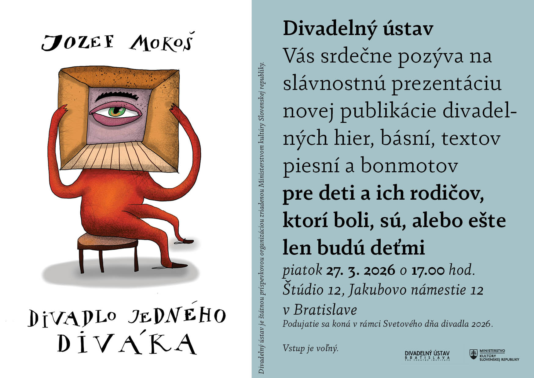 pozvánka Jozef Mokoš