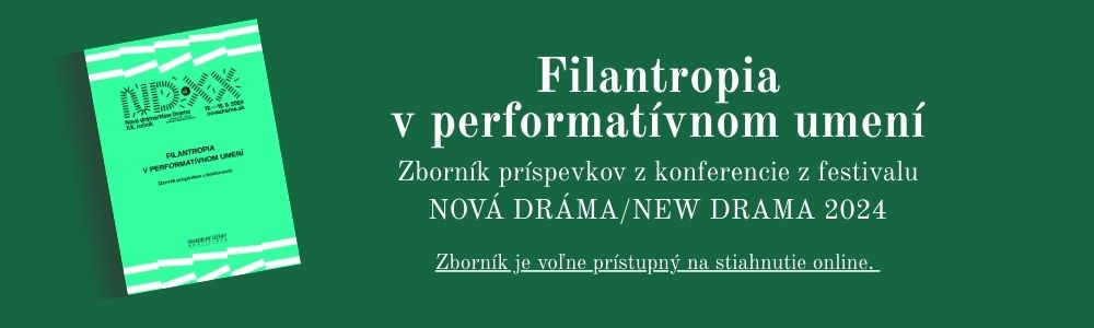 Zborník Filantropia v performatívnom umení