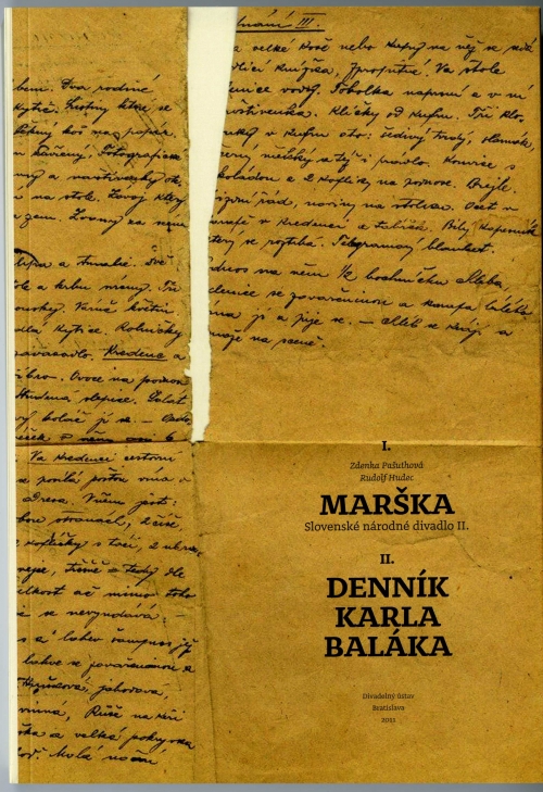 Marška. Denník Karla Baláka Marška. Denník Karla Baláka