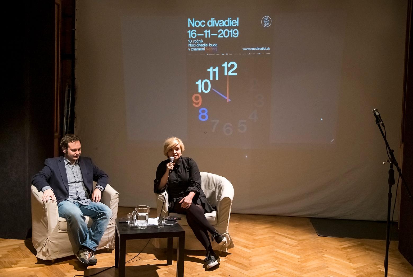 Tlačová konferencia Noc divadiel 2019