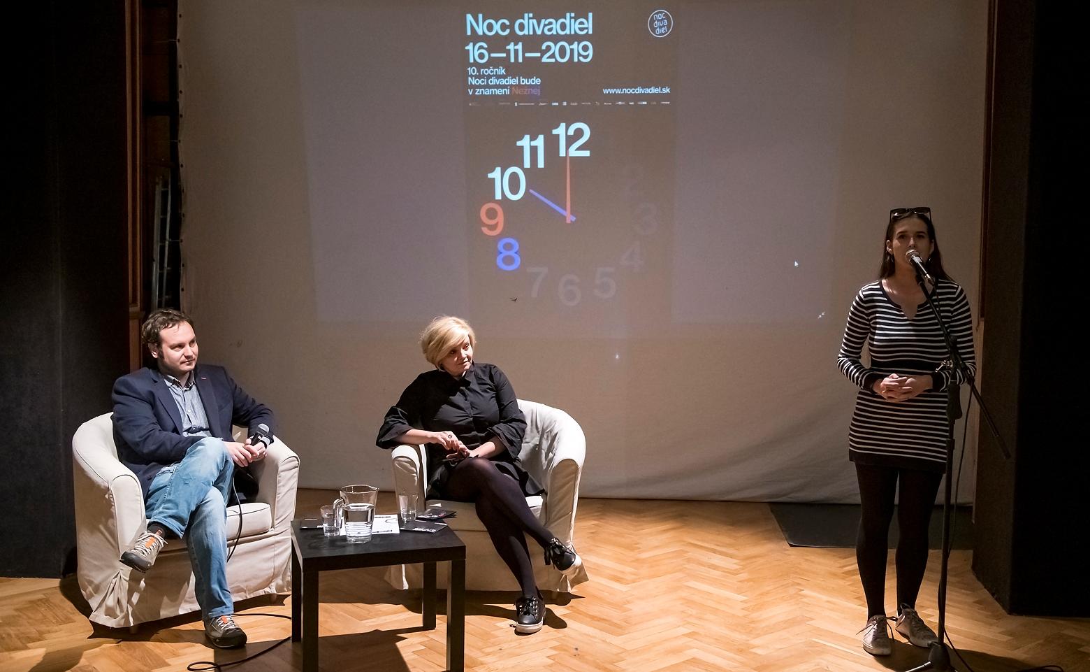 Tlačová konferencia Noc divadiel 2019