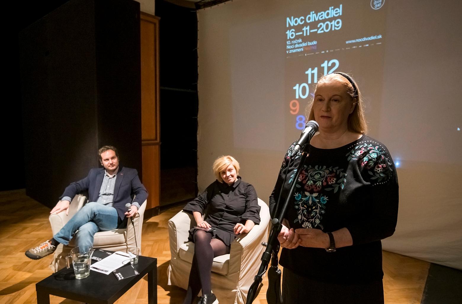 Tlačová konferencia Noc divadiel 2019