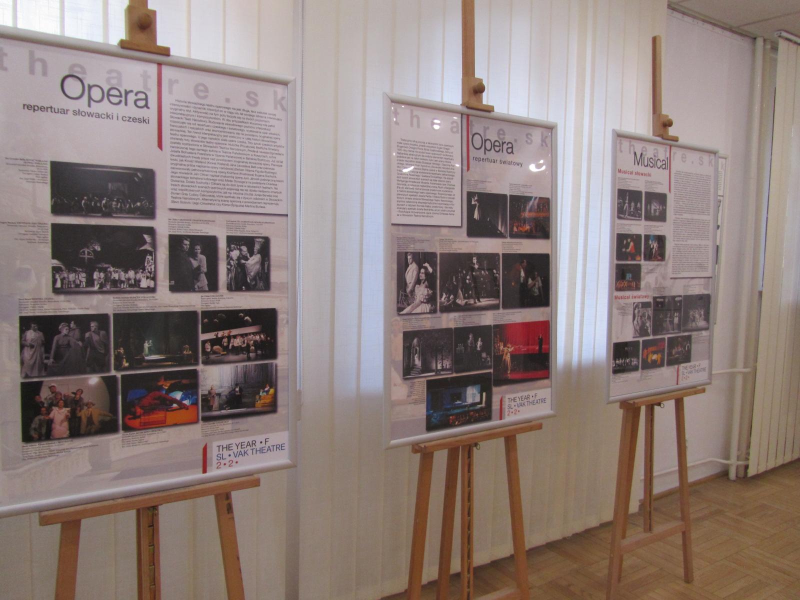 výstava theatre.sk - Slovenský inštitút Varšava