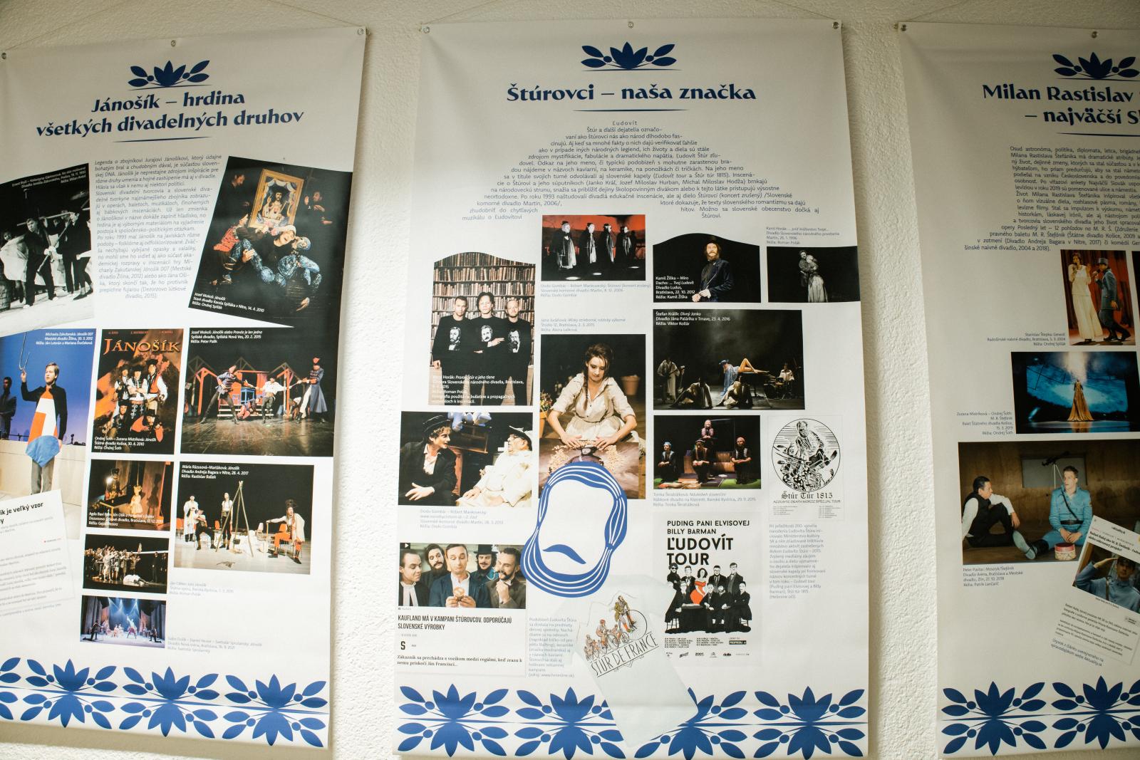 13 Výstava Ako sa hľadáme: Tridsať rokov Slovenskej republiky v divadelných inscenáciách, autorka fotografie Daniela Dolinská