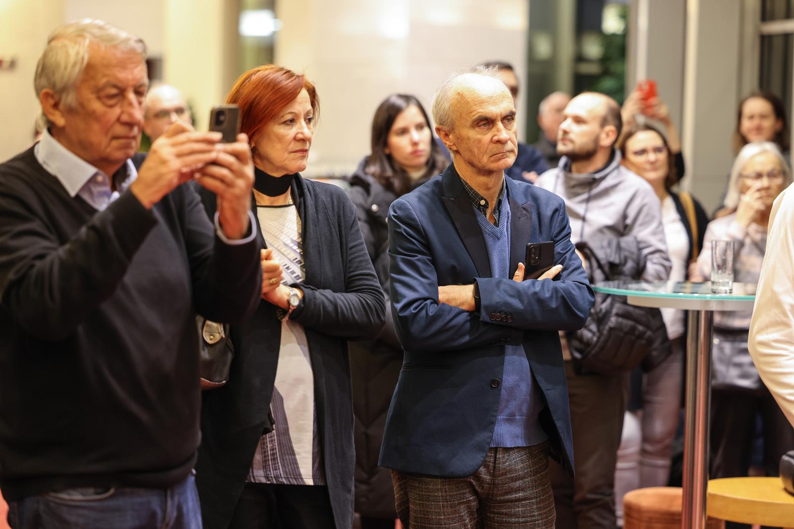 Vernisáž výstavy fotografií Roberta Tapperta s názvom Divadlo, foto: Jozef Barinka 