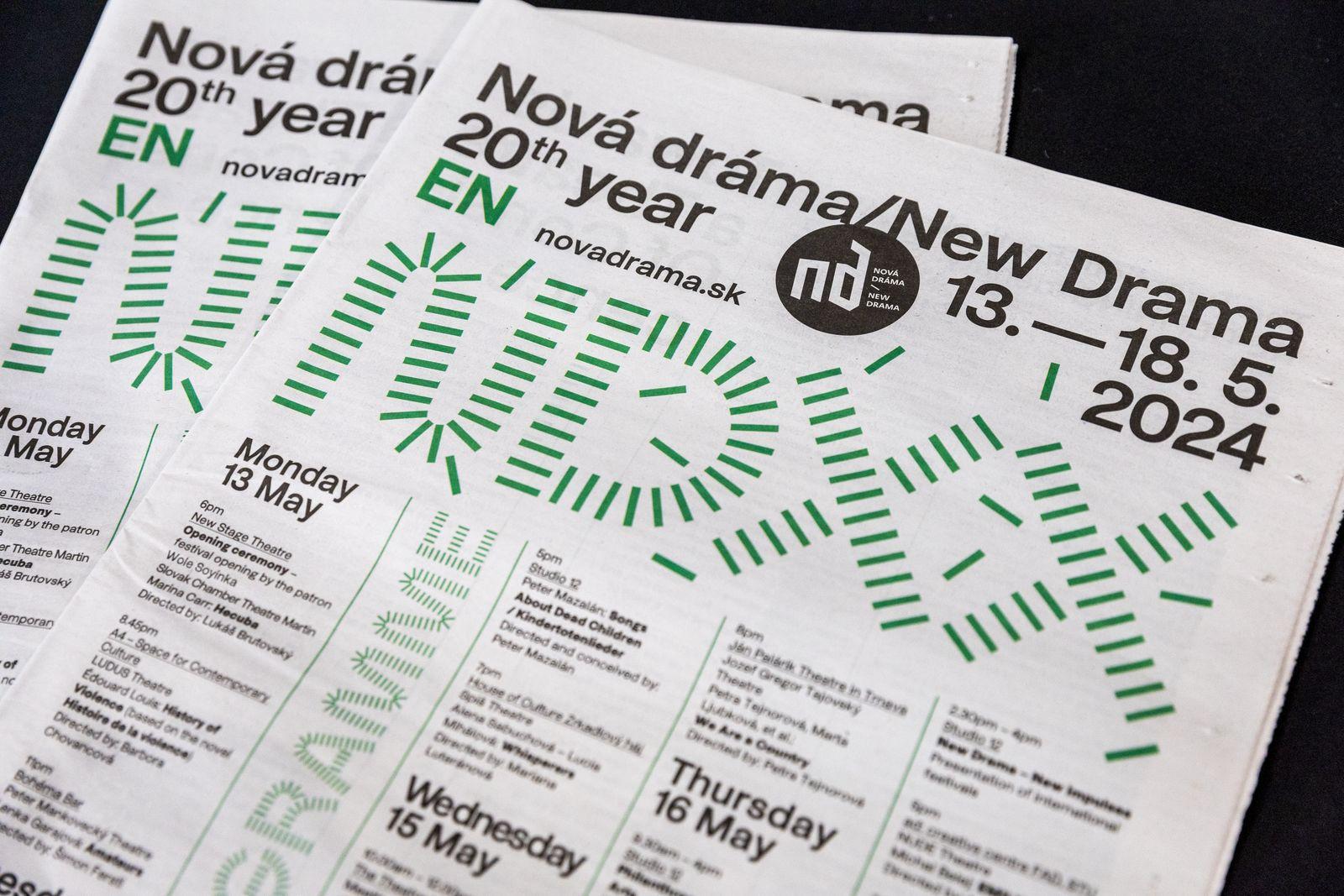 Otvorenie festivalu Nová dráma/New Drama 2024, foto Tibor Géci