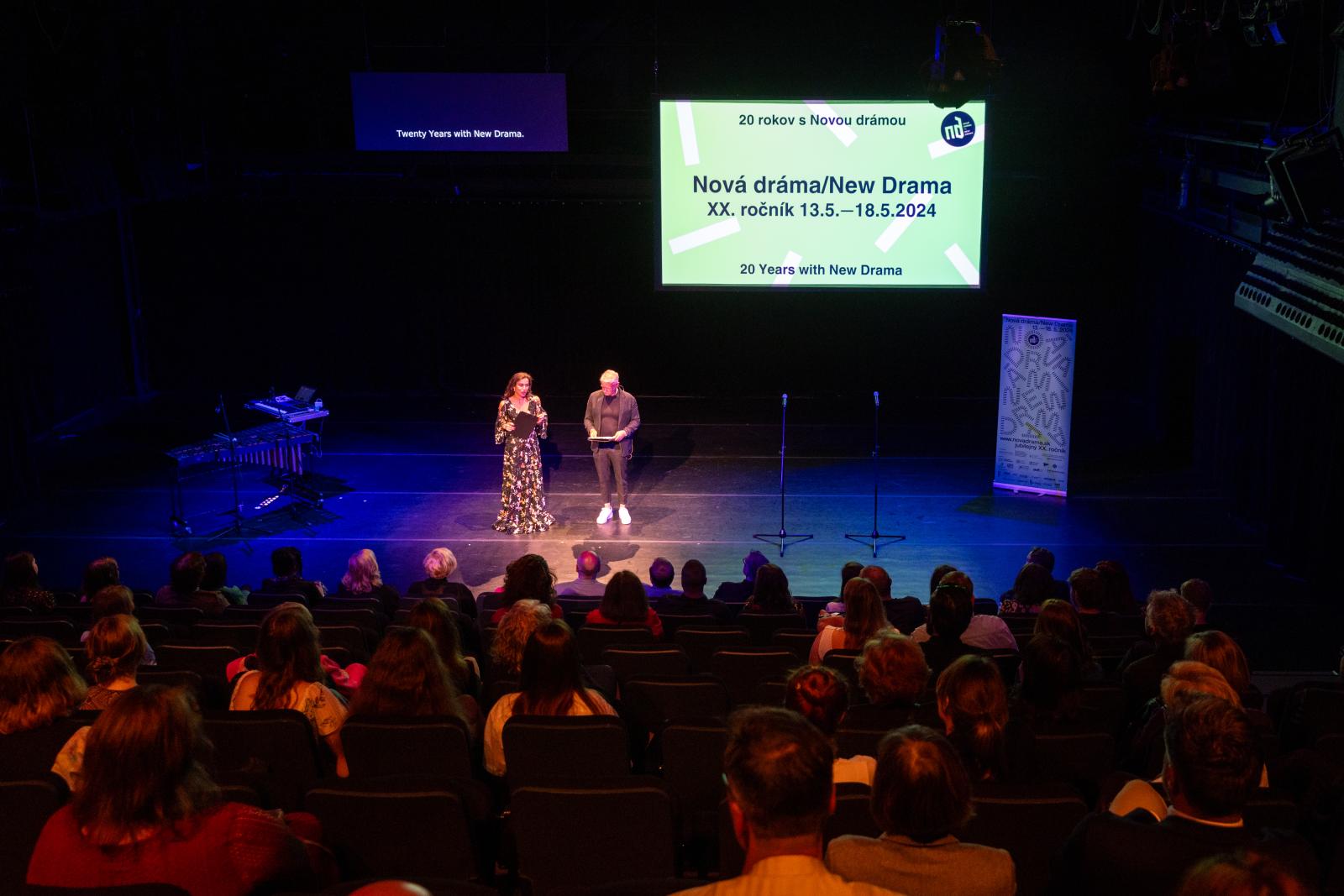 Galavečer festivalu Nová dráma/New Drama 2024, foto Tibor Géci