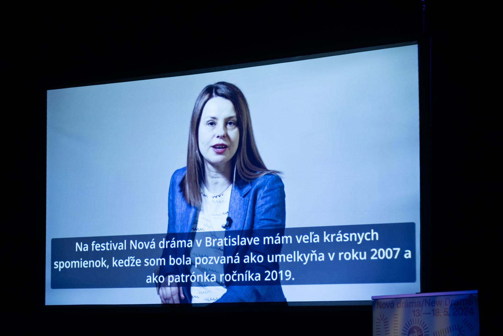 Galavečer festivalu Nová dráma/New Drama 2024, foto Tibor Géci