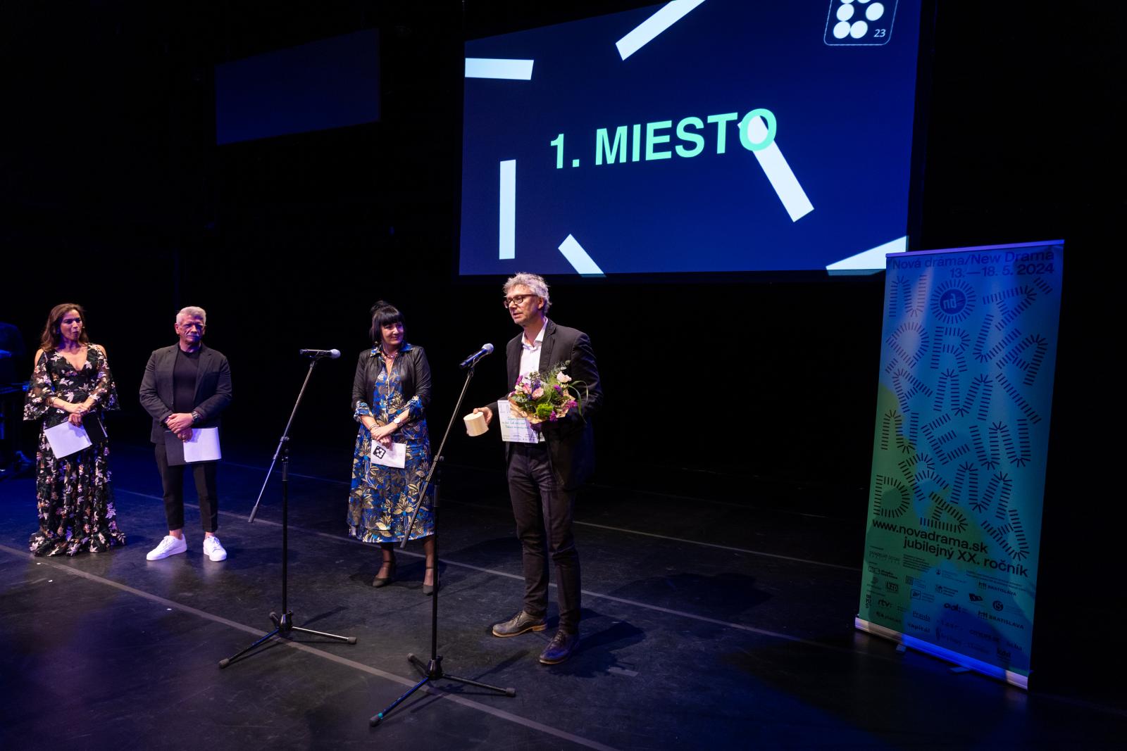 Galavečer festivalu Nová dráma/New Drama 2024, foto Tibor Géci