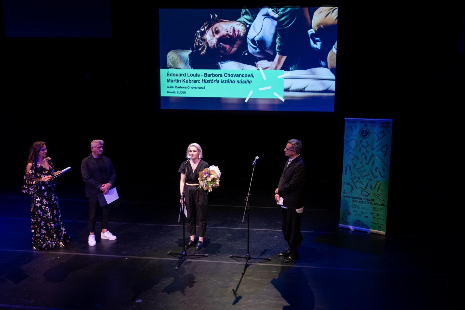 Galavečer festivalu Nová dráma/New Drama 2024, foto Tibor Géci
