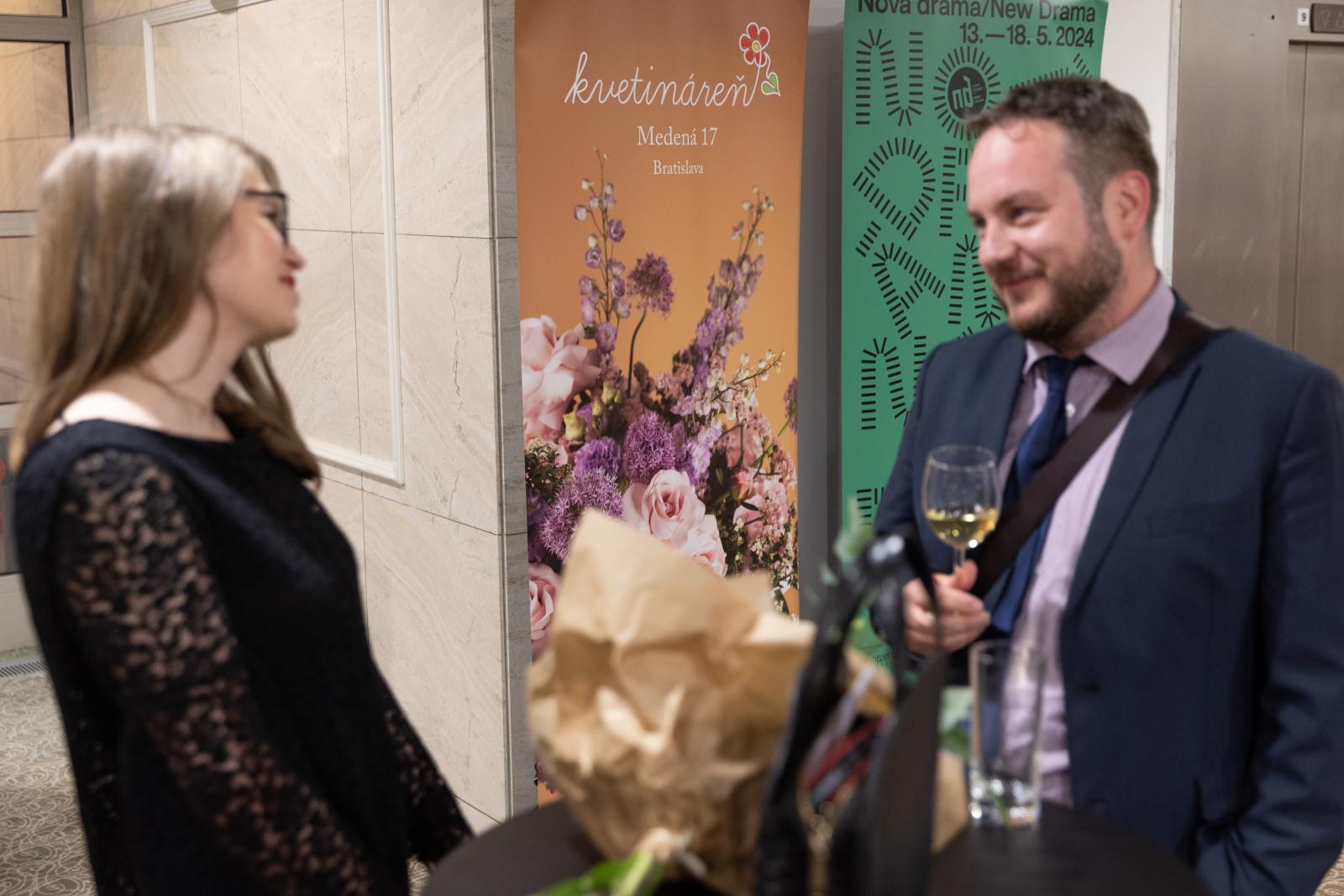 Galavečer festivalu Nová dráma/New Drama 2024, foto Tibor Géci