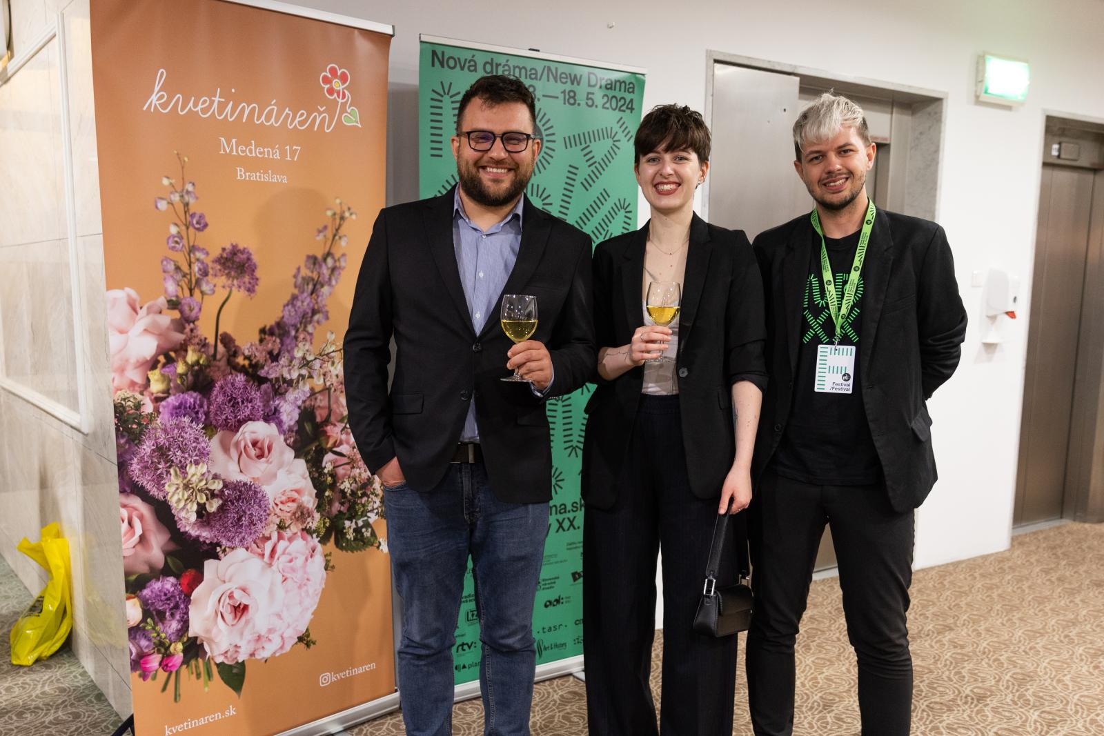 Galavečer festivalu Nová dráma/New Drama 2024, foto Tibor Géci
