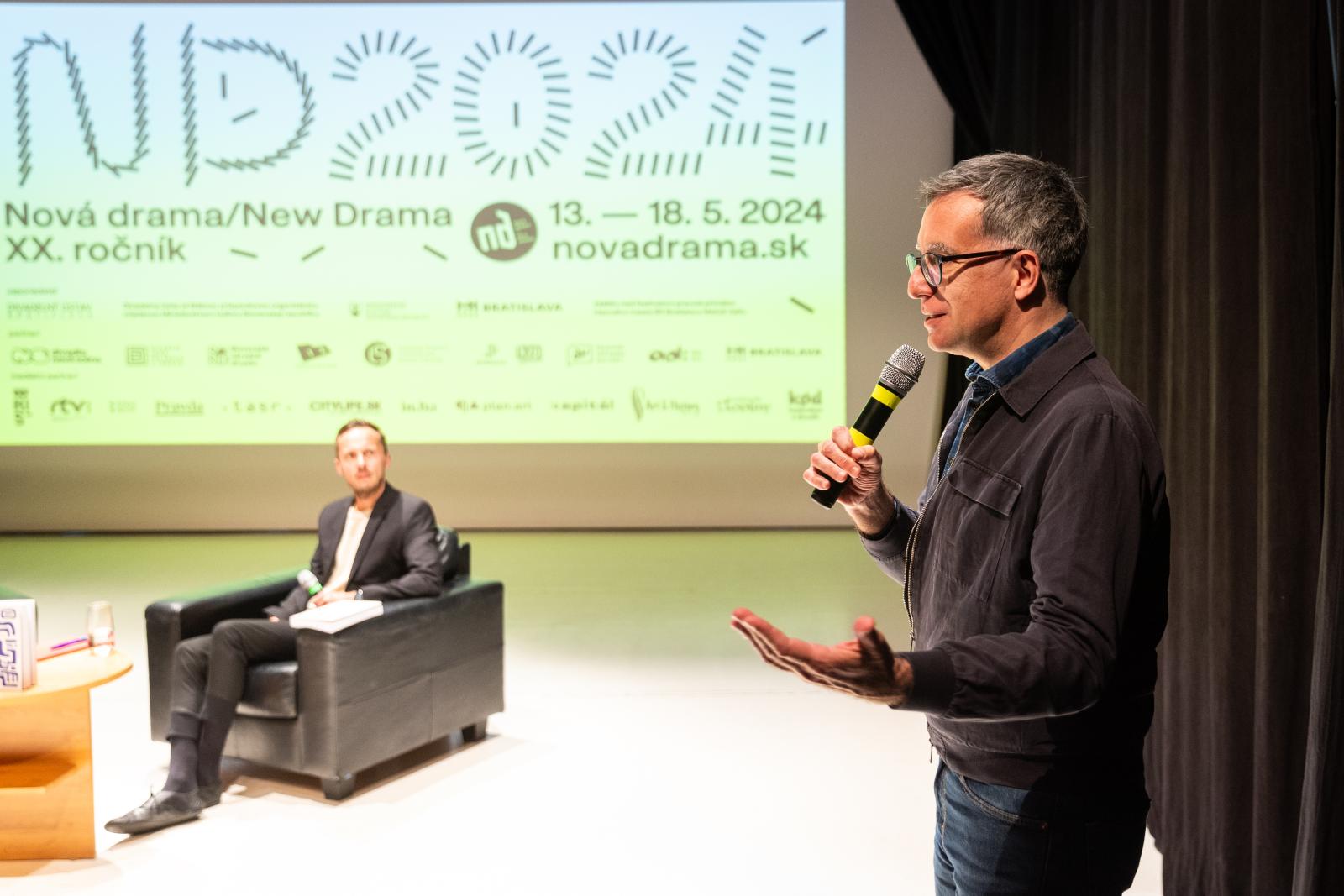 Nová dráma/New Drama 2024: Masterclass Wole Soyinku