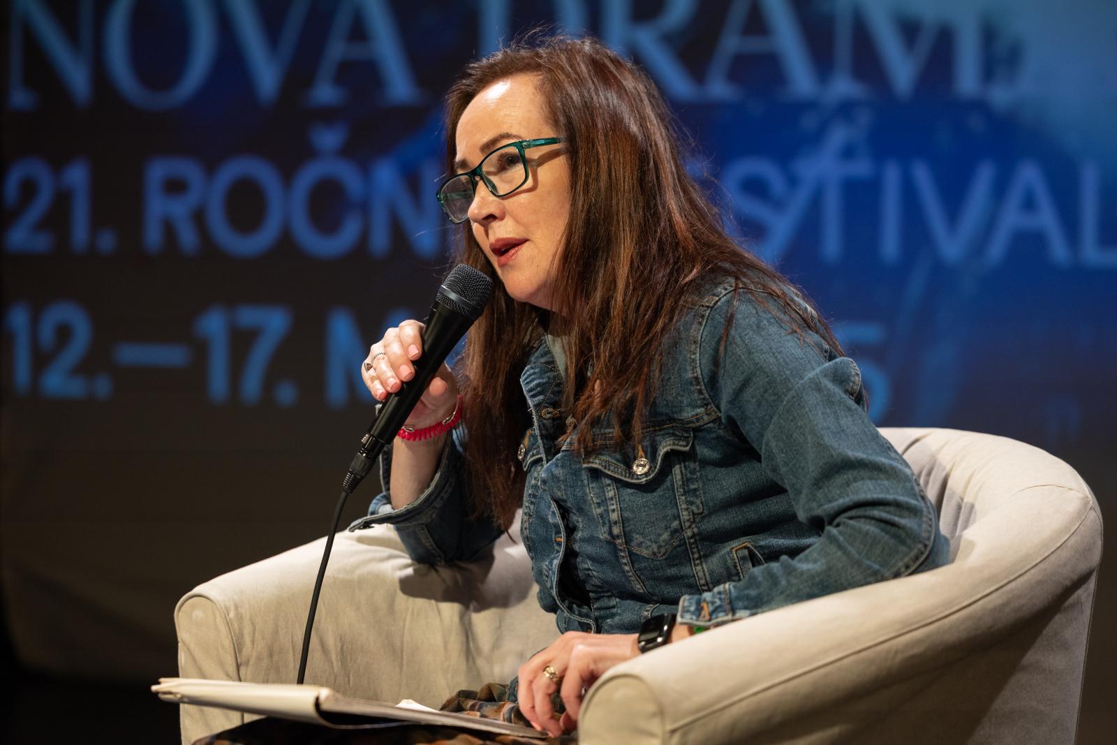 Nová dráma/New Drama 2025: masterclass Mariny Carr, foto Tibor Géci