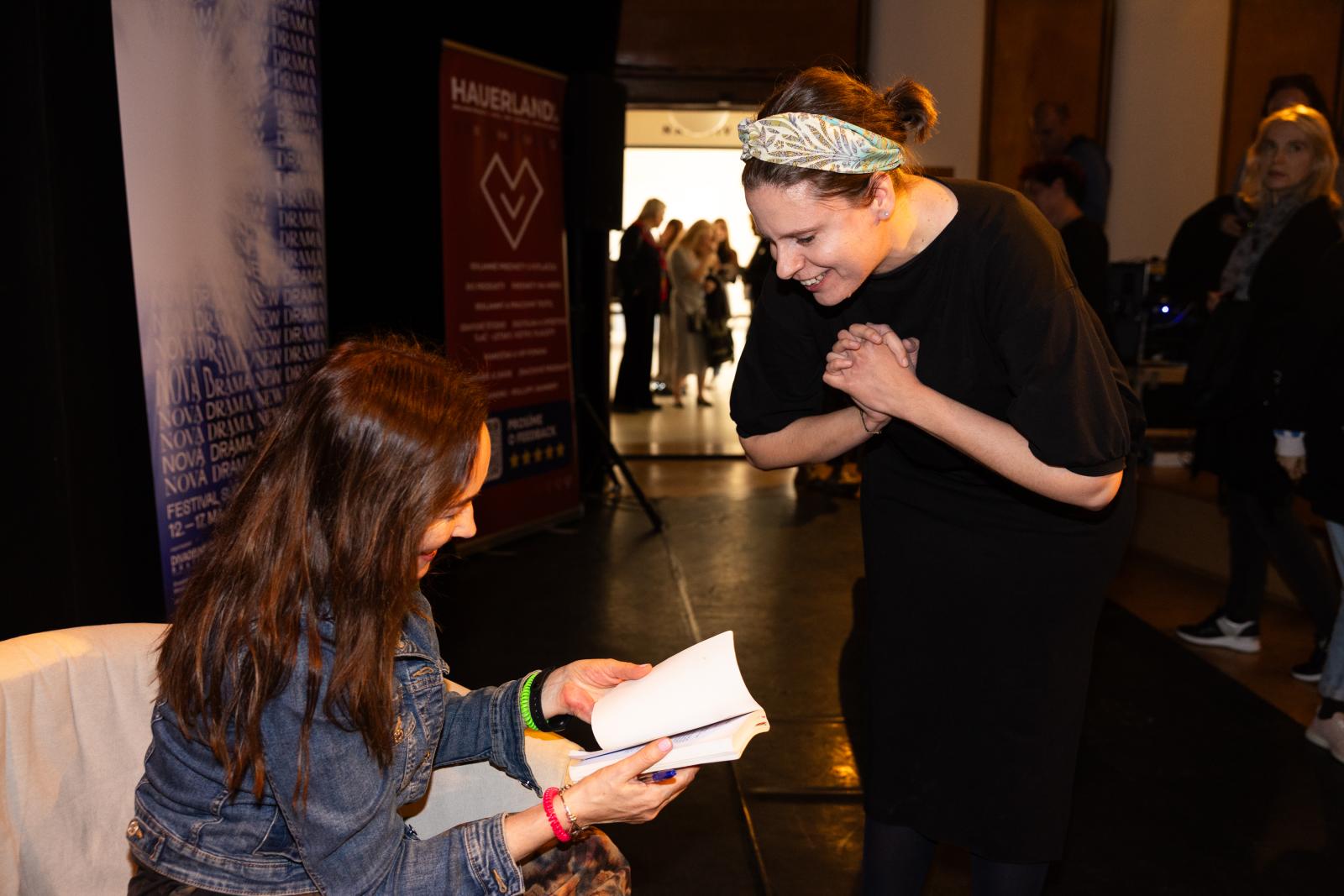 Nová dráma/New Drama 2025: masterclass Mariny Carr, foto Tibor Géci