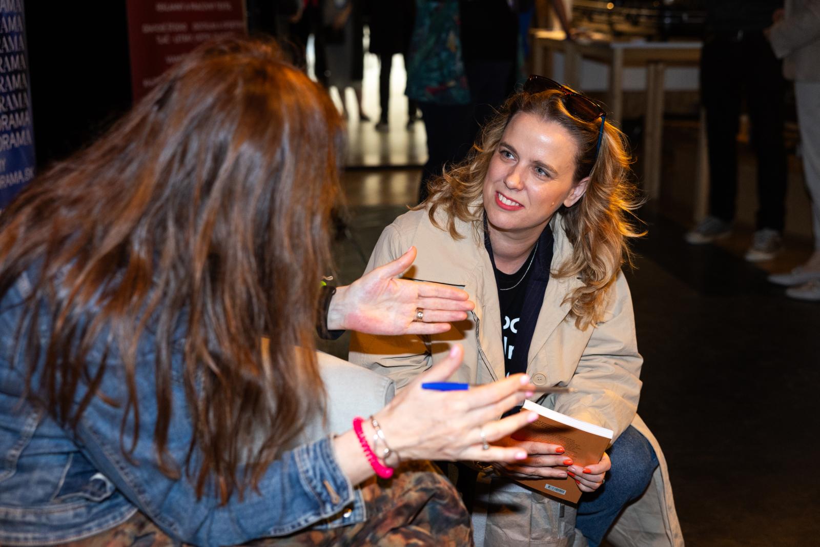 Nová dráma/New Drama 2025: masterclass Mariny Carr, foto Tibor Géci