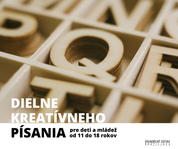 Dielne kreatívneho písania pre deti a mládež