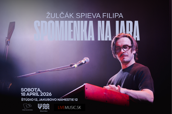 Koncert v Štúdiu 12: Daniel Žulčák oživí piesne Jara Filipa